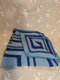 Blue toddler blanket
